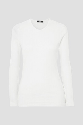 Bassike Ribbed Organic Cotton-jersey Top