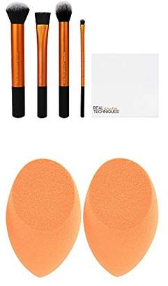 Real Techniques Flawless Base Set with Miracle Complexion Sponge, Pack of 2