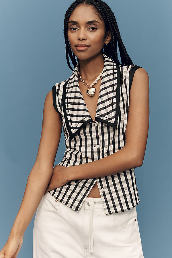 Bishop + Young Essex Sleeveless Collared Top