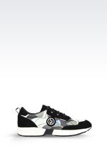 Thumbnail for your product : Armani Jeans Running Shoe In Leather