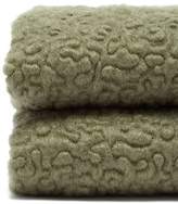 Thumbnail for your product : L'OBJET L’Objet Lobjet - X Haas Brothers Vermiculation Mohair-blend Throw - Green