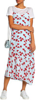 Thumbnail for your product : Equipment Cool Breeze Floral-print Silk Crepe De Chine Midi Dress
