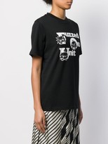 Thumbnail for your product : McQ Swallow Fuzzed Out Unit T-shirt