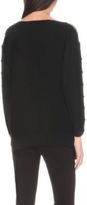 Thumbnail for your product : Sandro Maia pearl detail wool jumper