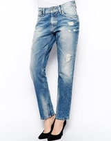 Thumbnail for your product : Pepe Jeans Distressed Boyfriend Jeans