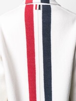 Thumbnail for your product : Thom Browne RWB-stripe tailored coat