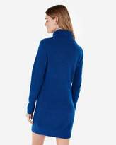 Thumbnail for your product : Express Cozy Turtleneck Sweater Dress