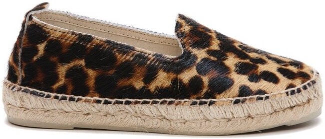 leopard slip on