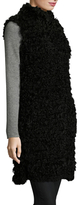 Thumbnail for your product : Pologeorgis Fur Curve Hem Vest