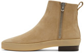 Thumbnail for your product : Fear Of God Tan Nubuck Chelsea Boots