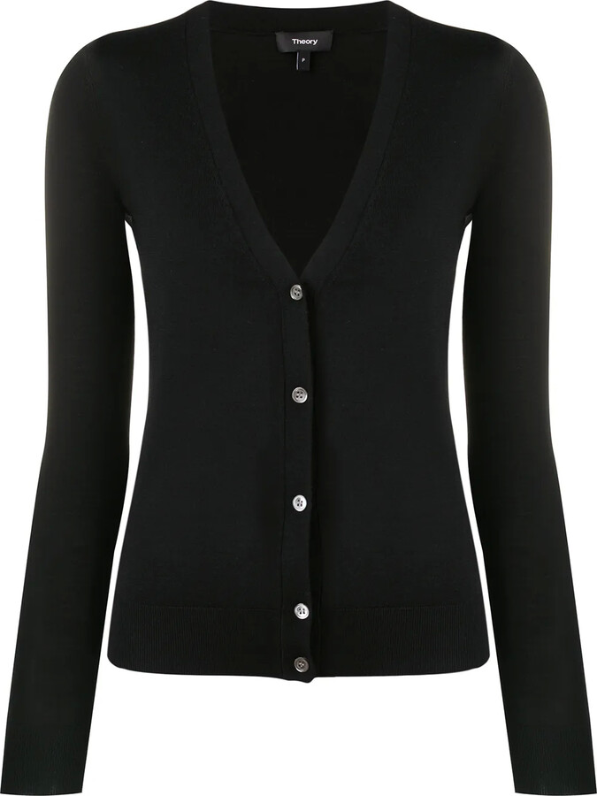 theory black cardigan