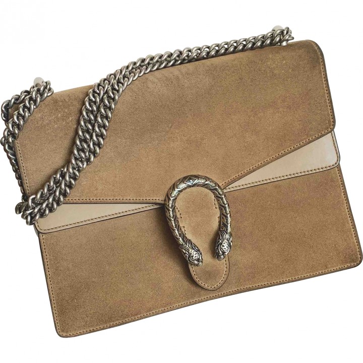 gucci dionysus beige suede