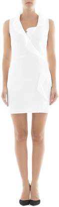 MSGM White Polyester Dress