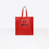Thumbnail for your product : Balenciaga Europe printed leather shopping bag
