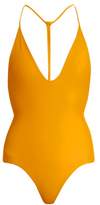 Thumbnail for your product : JADE SWIM All In One T-back Swimsuit - Womens - Yellow