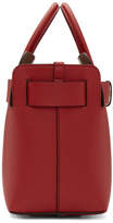 Thumbnail for your product : Burberry Red Small Belt Tote