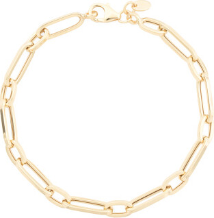 TJMAXX Paperclip Chain Bracelet For Women, Gold