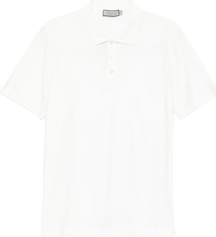 Canali Short-Sleeved Polo Shirt