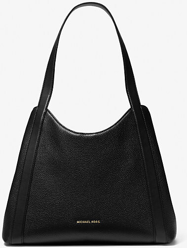 Michael Kors Mirella Small Logo Embossed Pebbled Leather Crossbody Bag -  ShopStyle
