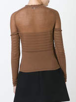 Thumbnail for your product : Carven lingerie knit jumper