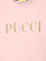 Thumbnail for your product : Emilio Pucci Junior logo print T-shirt