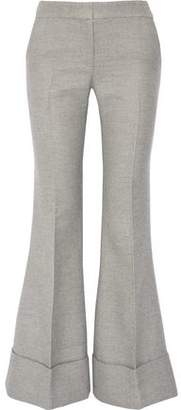 Co Wool And Silk-Blend Flared Pants