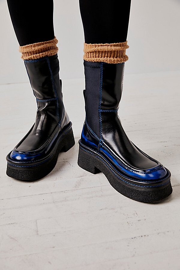 Miista Leather Upper Women's Boots | ShopStyle