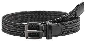 MANGO MAN Braided leather belt