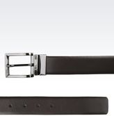 Thumbnail for your product : Armani Jeans Reversible Leather Belt
