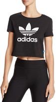 Thumbnail for your product : adidas Cropped Logo Tee