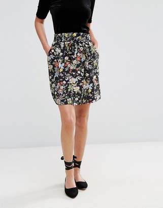 Oasis Floral Print Skirt