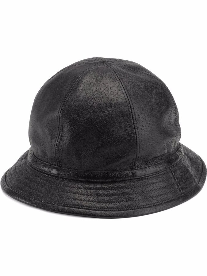 Gucci Horsebitdetail leather bucket hat ShopStyle