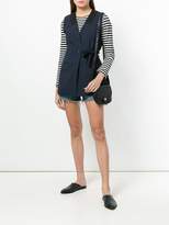 Thumbnail for your product : Semi-Couture Semicouture sleeveless buttoned jacket