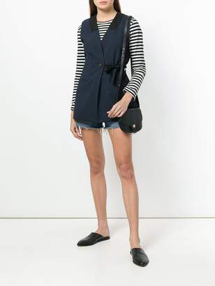 Semi-Couture Semicouture sleeveless buttoned jacket