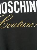 Thumbnail for your product : Moschino logo print belted T-shirt