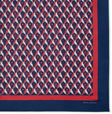 Thumbnail for your product : Aspinal of London Harlequin Print Silk Scarf
