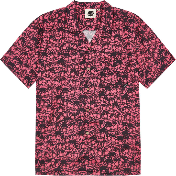 Boardies Skull-print Twill Shirt