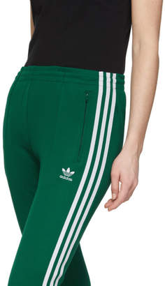 adidas Green SST Track Pants - ShopStyle