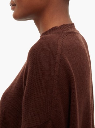 Jil Sander Dropped-sleeve Cashmere Sweater - Brown
