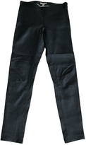 Thumbnail for your product : Burberry Black Leather Trousers