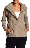 Thumbnail for your product : James Perse Shrunken Ripstop Parka