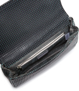 Thumbnail for your product : Lauren Merkin June Triangle Perforated Clutch, Black