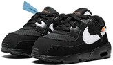 Thumbnail for your product : Nike Kids x Off-White The 10: Air Max 90 "Black" sneakers