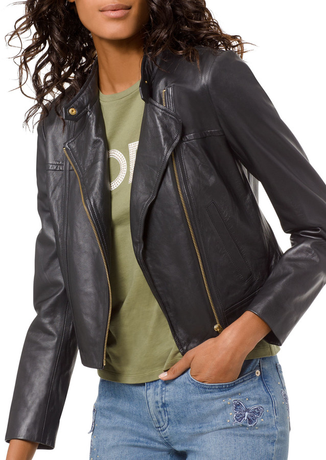 michael kors outlet leather jacket