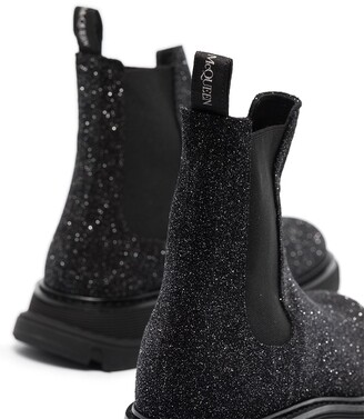 Alexander McQueen Galaxy Chelsea boots - ShopStyle