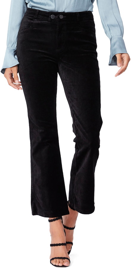 women's stretch velvet jeans