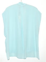 Thumbnail for your product : By Malene Birger Pipana Wrap-Effect Voile Top