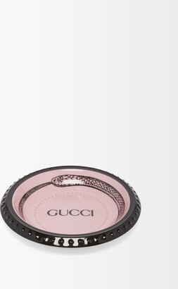 Gucci Ouroboros Porcelain Tray - Pink Multi