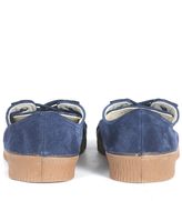 Thumbnail for your product : Comme des Garcons Shirt Blue Suede Sneaker