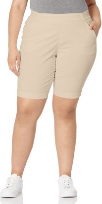 Jag Jeans womens Plus Size Gracie Pull on Bermuda Shorts